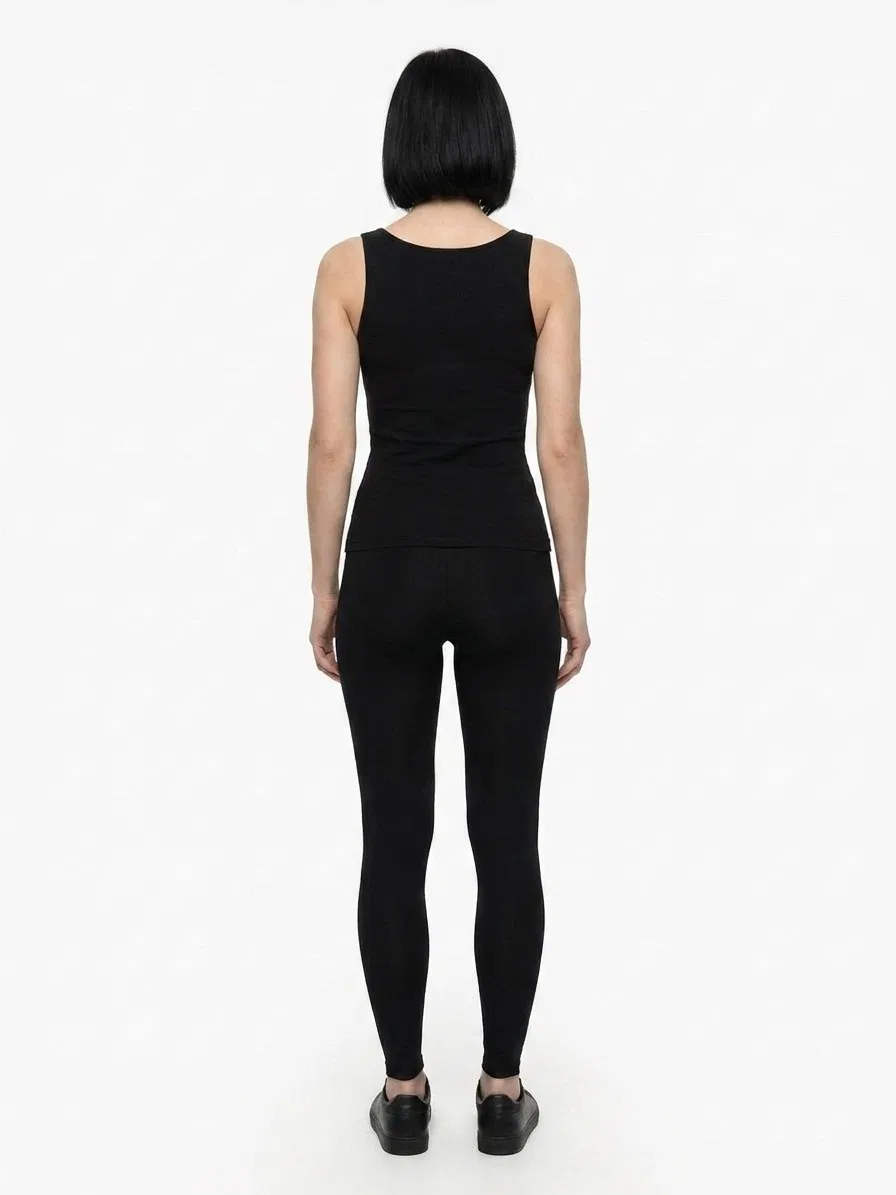Женские леггинсы из шерсти Black Cashmere Dolce & Gabbana, Black — фото 2