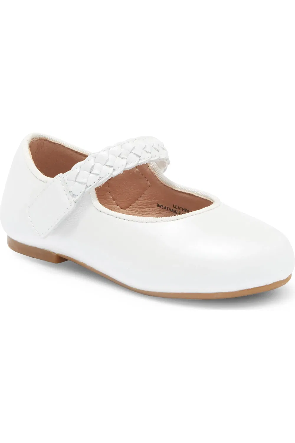 Детские туфли Мэри Джейн на плетеном ремешке Lady Plat OLD SOLES, Nacardo Blanco