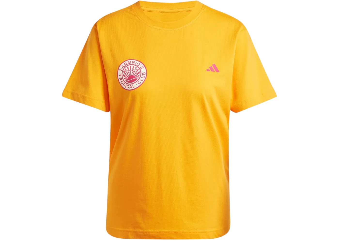 Женская футболка с принтом Farm T-Shirt Adidas, Bright Orange
