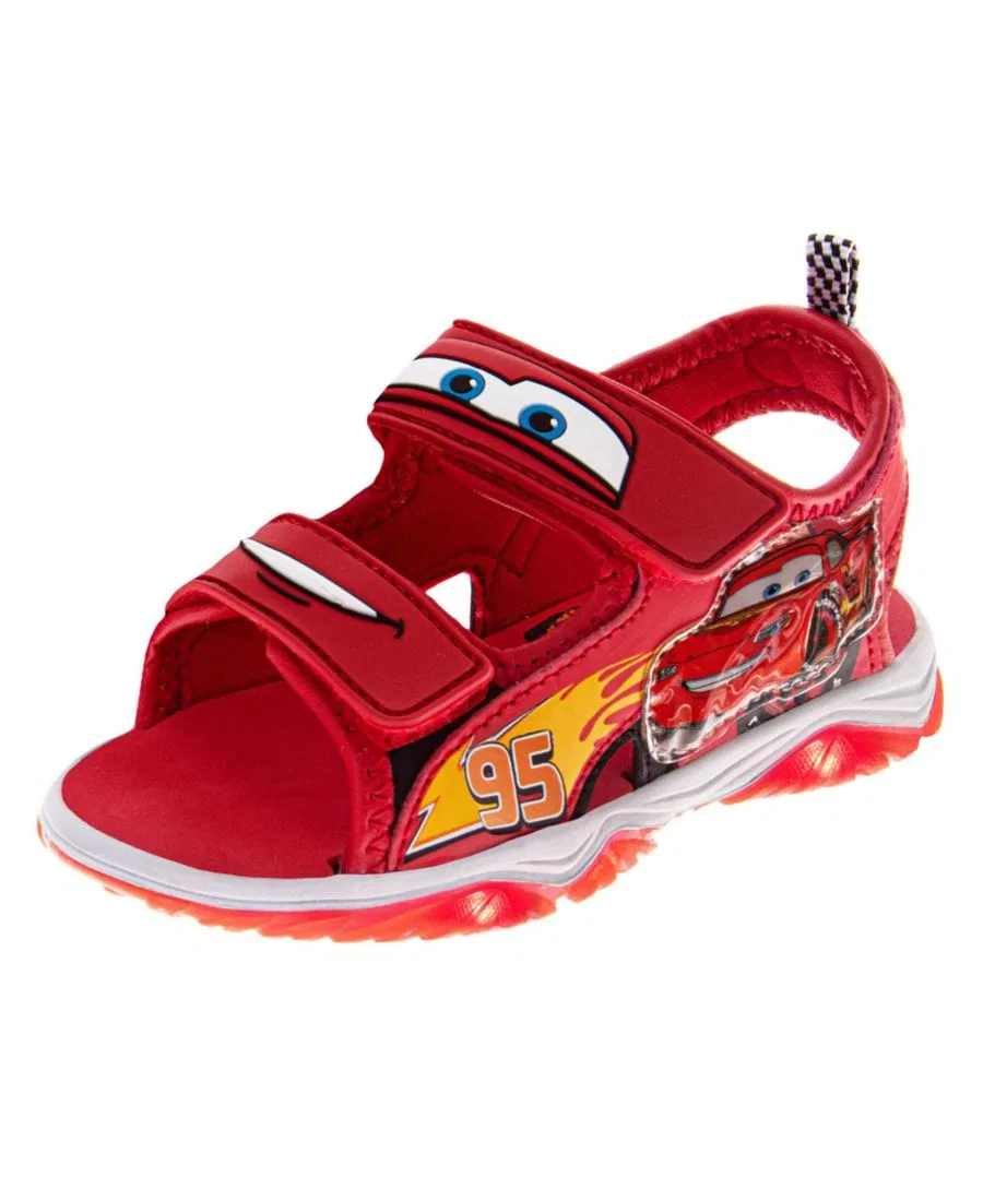 Сандалии с подсветкой Lightning McQueen Disney, Red