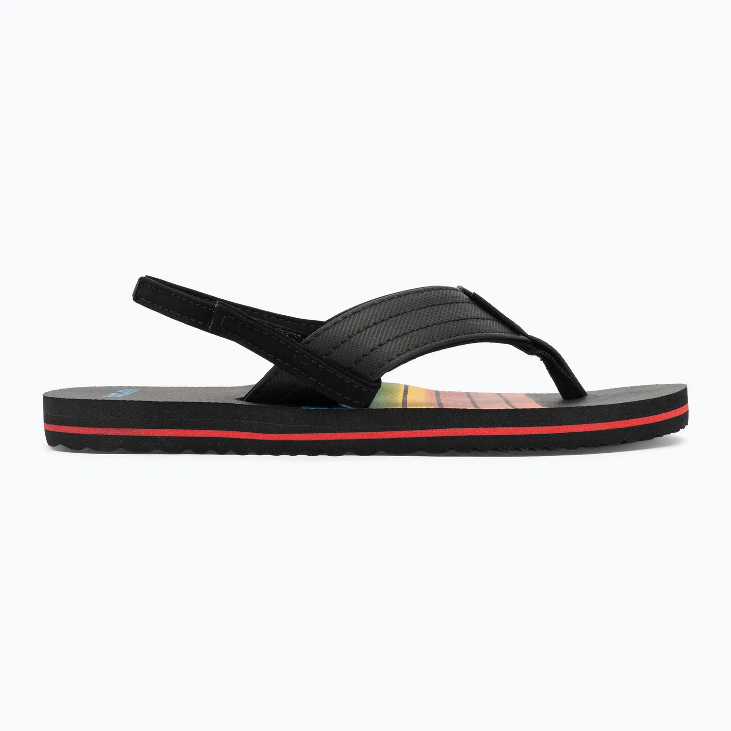 Детские шлепанцы с принтом Rip Curl Ripper 2 Bloom, Цвет: Schwarz — фото 2