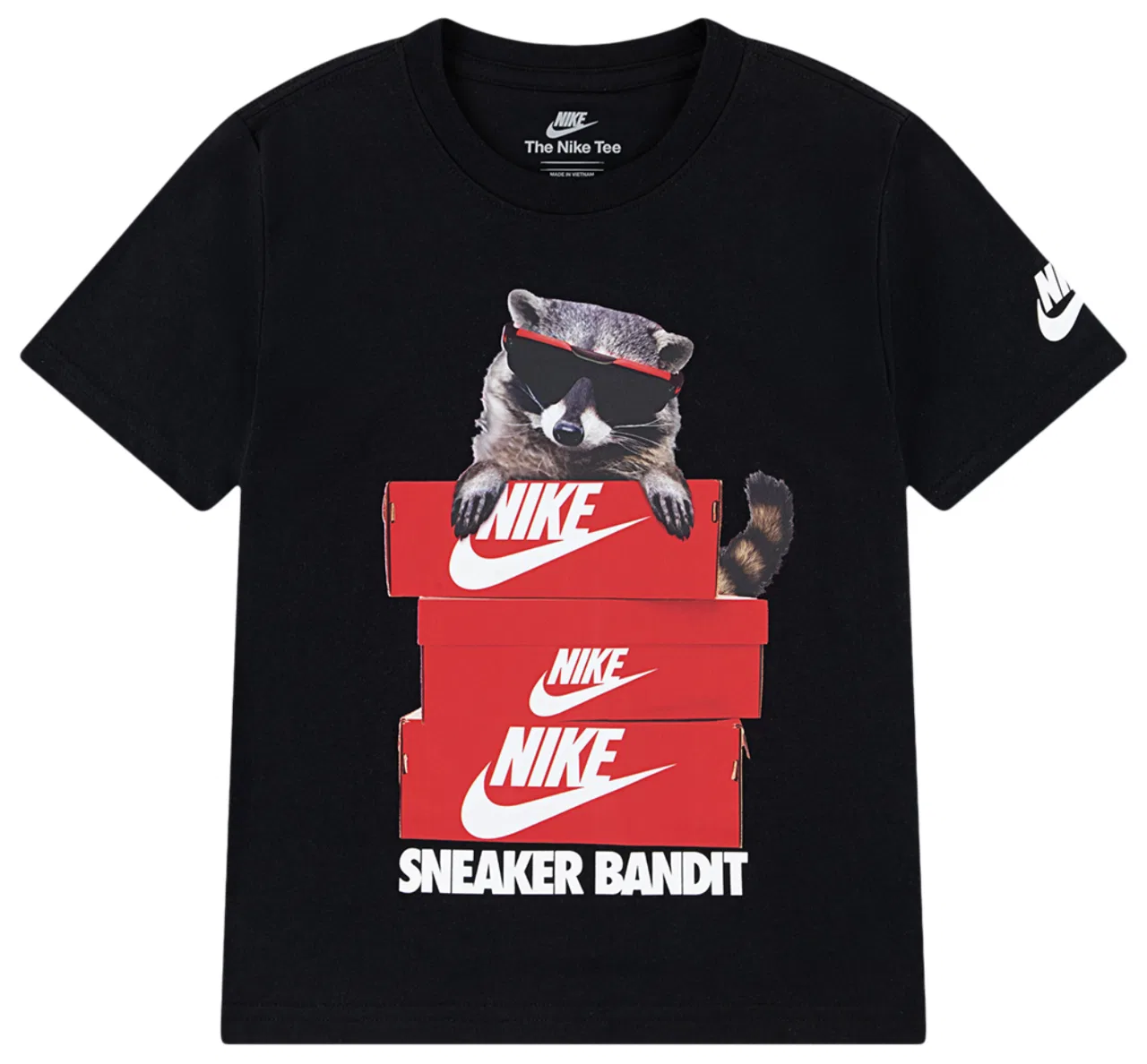Футболка для мальчиков Sneaker Bandit Nike, черный/красный