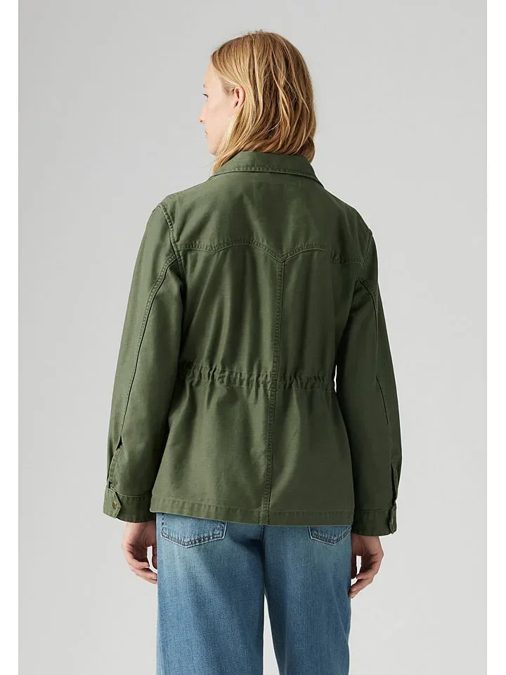 Женская демисезонная куртка Levi's, Khaki — фото 2