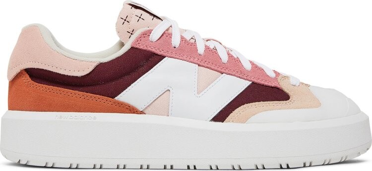 Кроссовки New Balance 302 'Burgundy Pink Haze', красный — фото 2