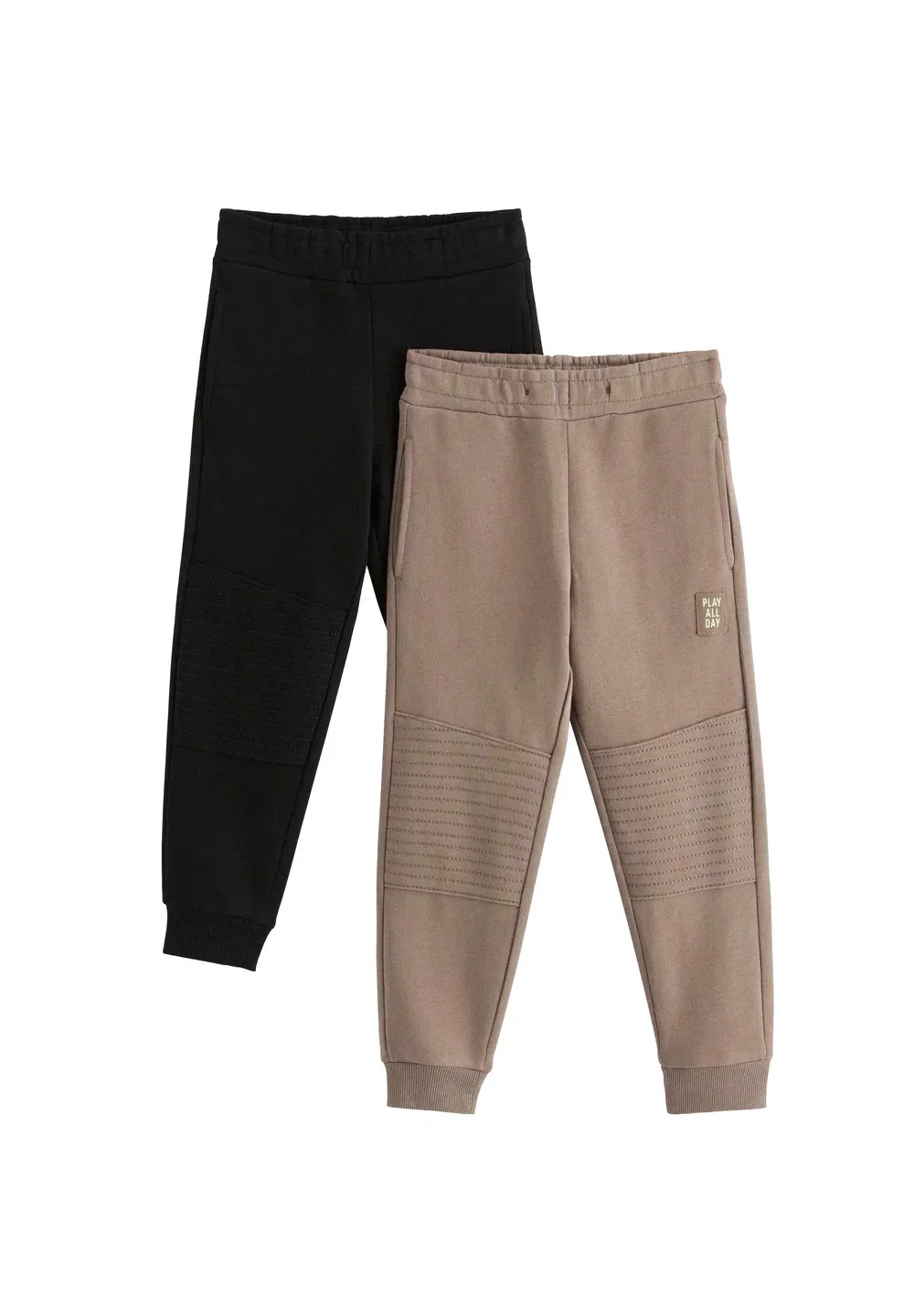 Комплект из 2 спортивных штанов Lindex, Dark Khaki