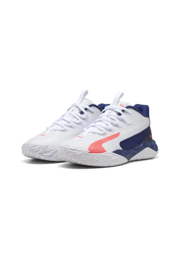 Кроссовки баскетбольные Puma, синий/розовый — фото 2