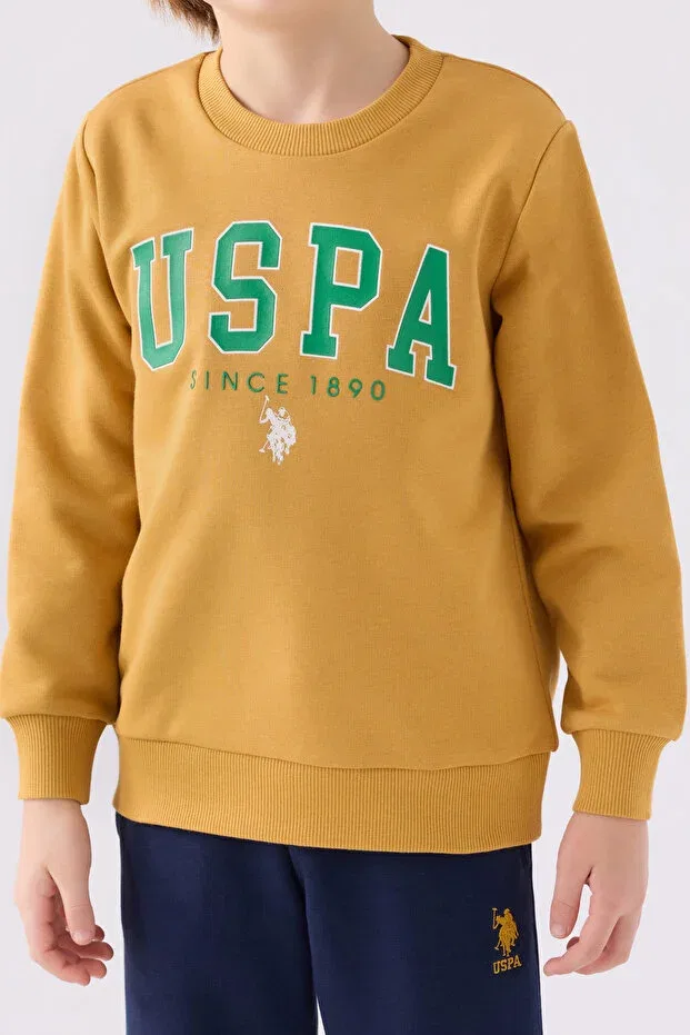 Детский спортивный костюм для мальчиков с принтом U.S. Polo Assn., Hardal — фото 4