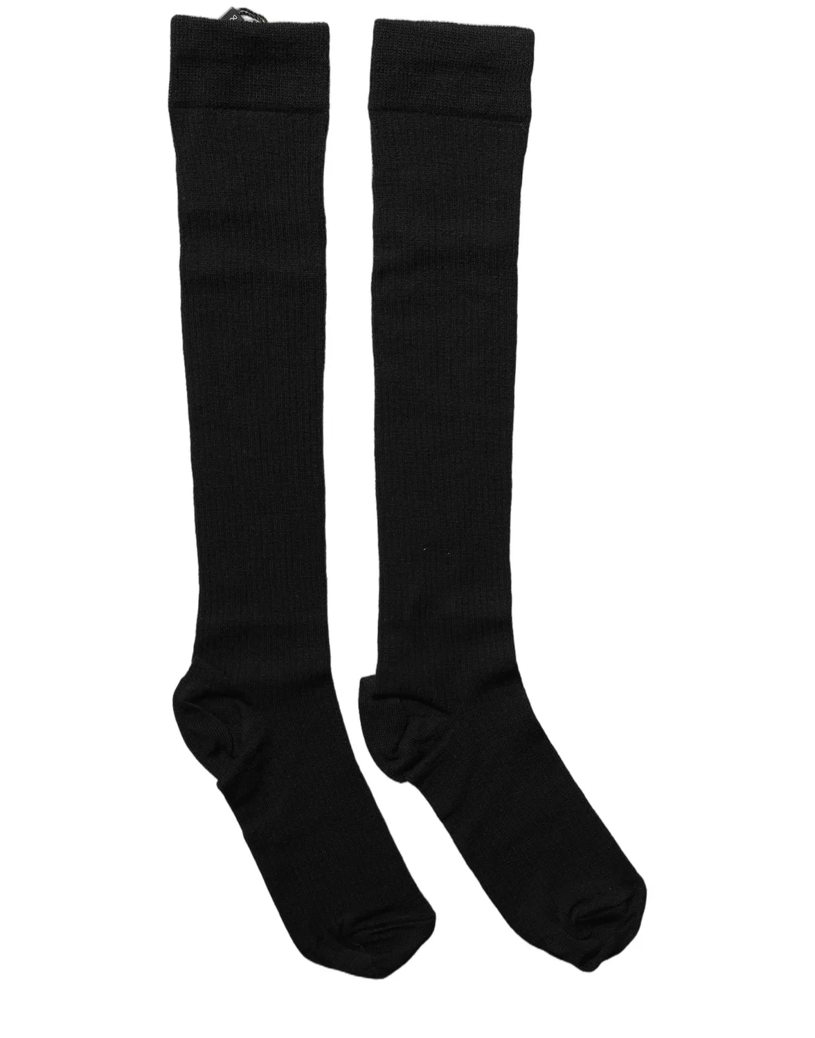 Женские носки с логотипом Calf Socks Dolce & Gabbana, черный — фото 2