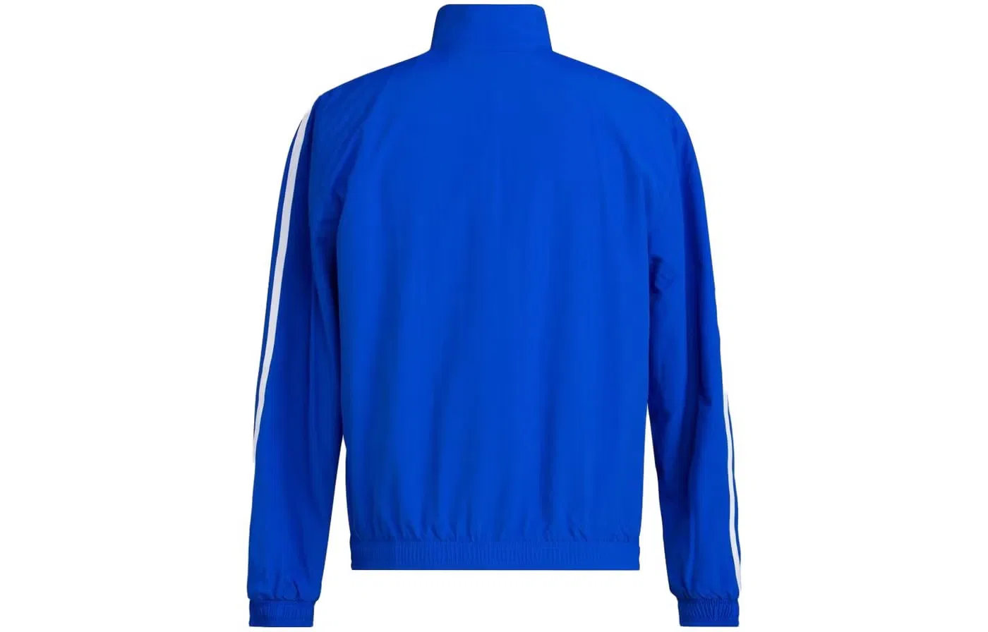 Куртка-бомбер с длинным рукавом Italy Anthem Reversible Adidas, синяя — фото 4