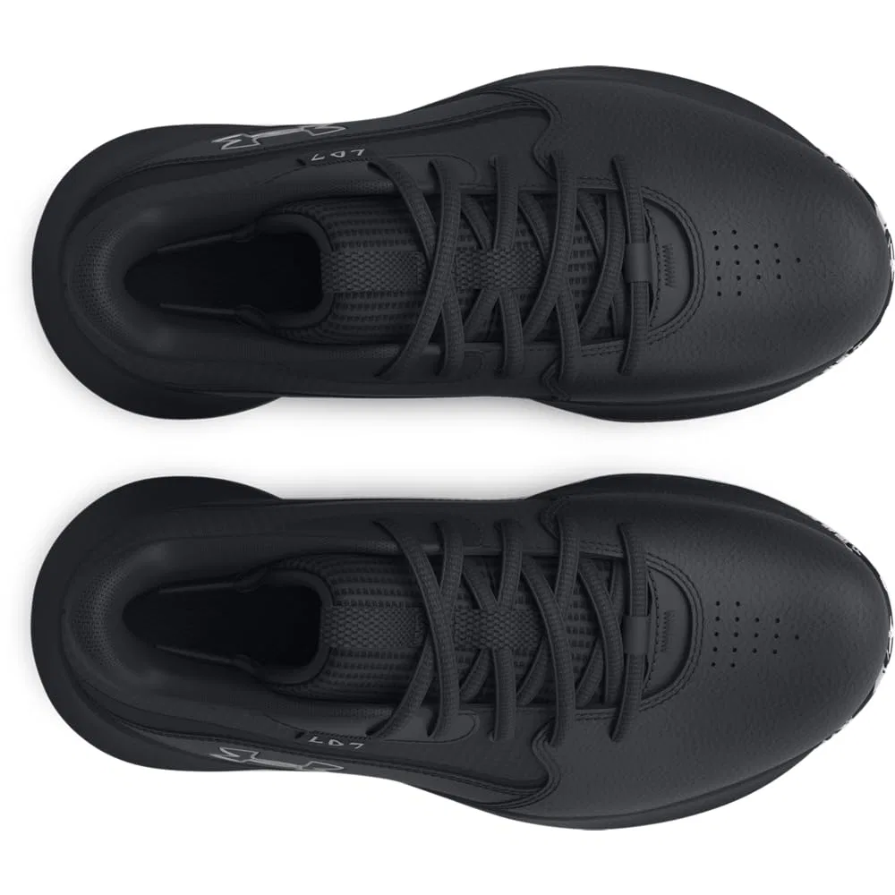 Детские баскетбольные кроссовки для мальчиков с принтом Lockdown 7 Under Armour, Black — фото 4