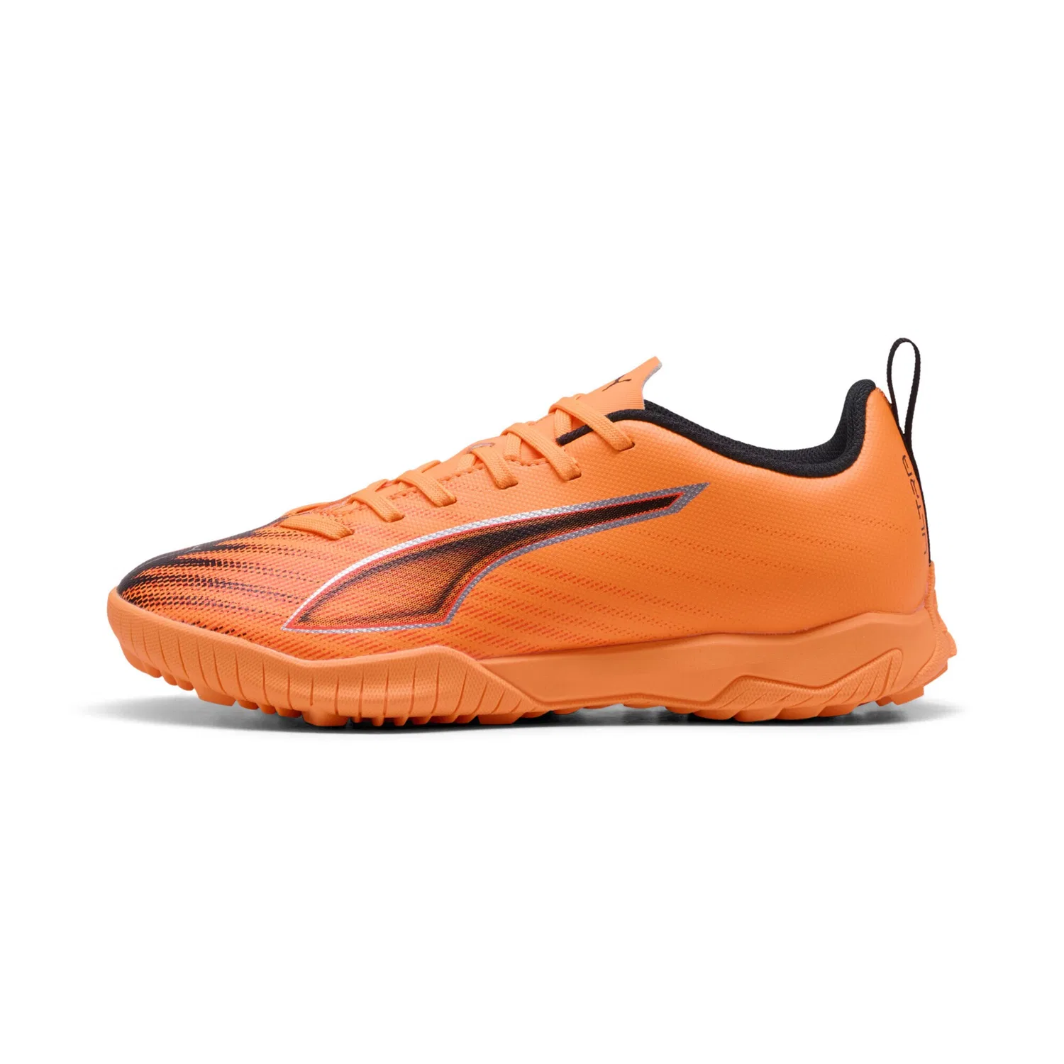 Детские футбольные бутсы с поддержкой ULTRA 6 PUMA, Heat Fire Black Glowing Red Orange — фото 3