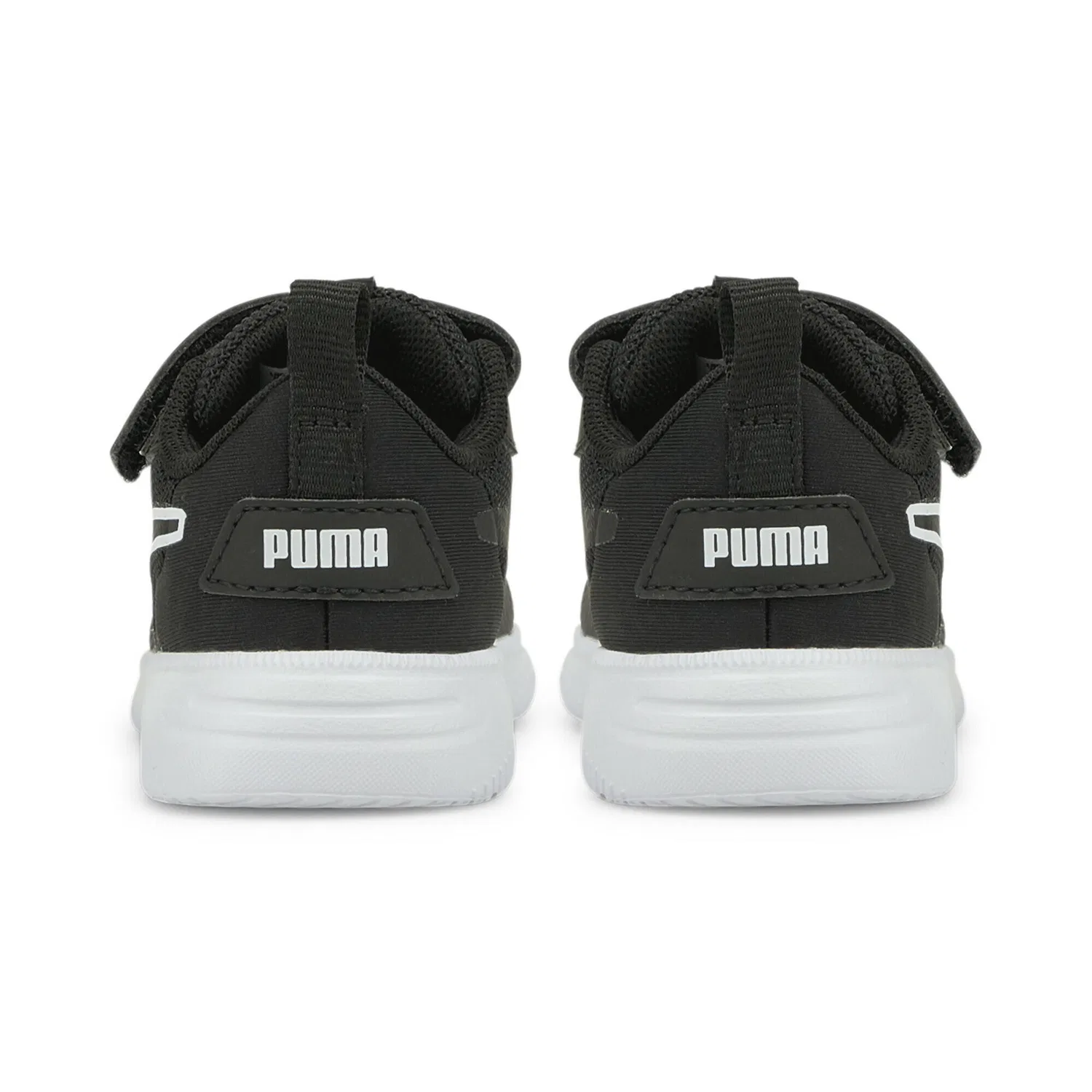 Детские кроссовки с принтом Flyer Flex AC Puma, Schwarz Weiss — фото 2