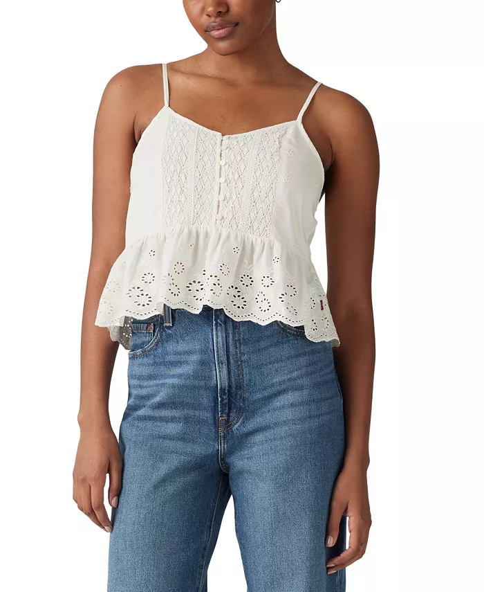 

Женская блузка Cora с вышивкой Levi's, белый