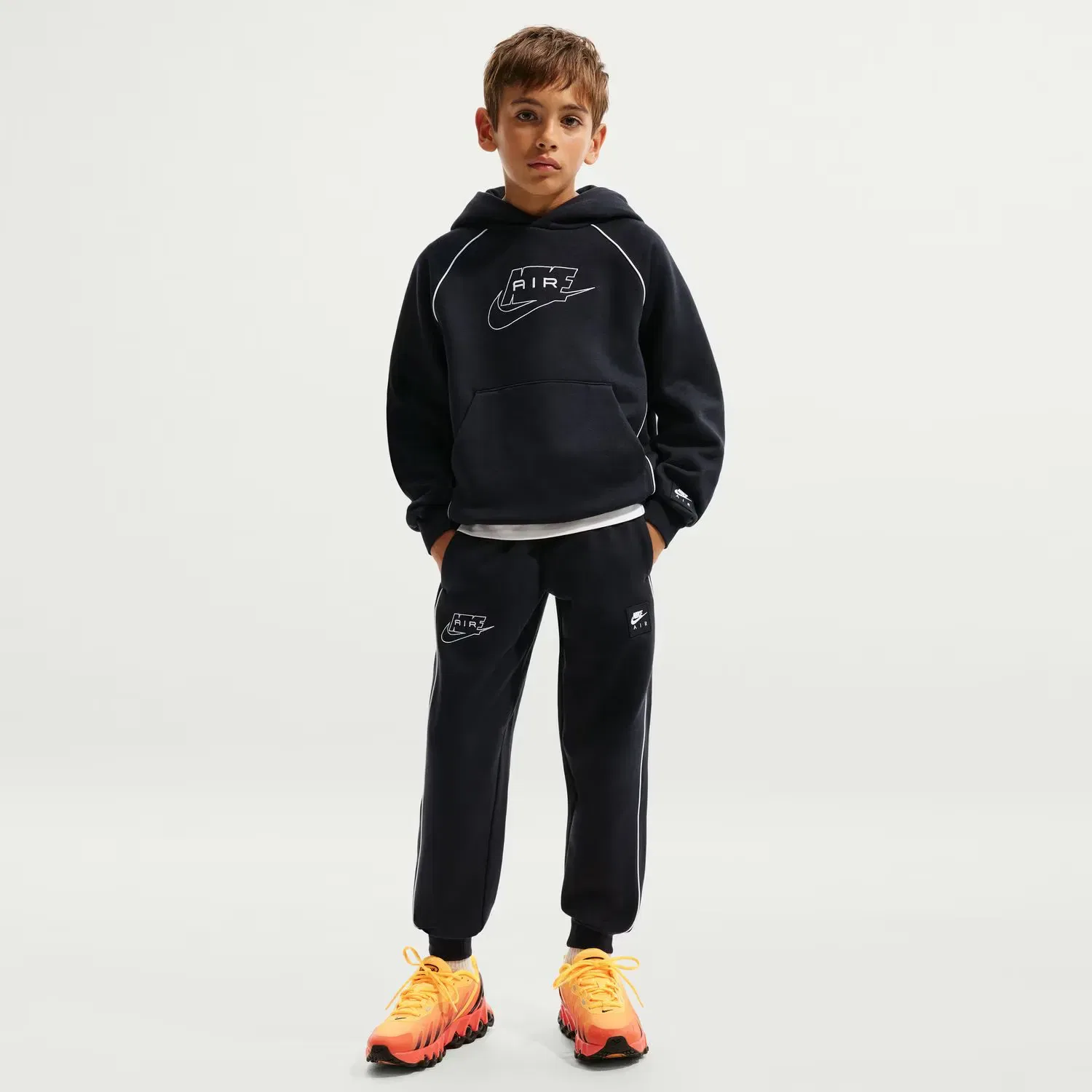 Детские спортивные штаны для мальчиков Nike, Negro — фото 3