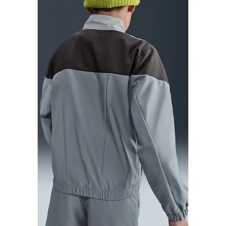 Спортивный костюм с высоким воротом и молнией Nike Sportswear, Черно-белый