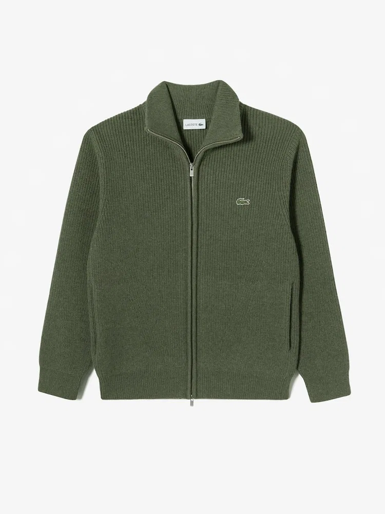 Пуловер из рибаны LACOSTE — фото 4
