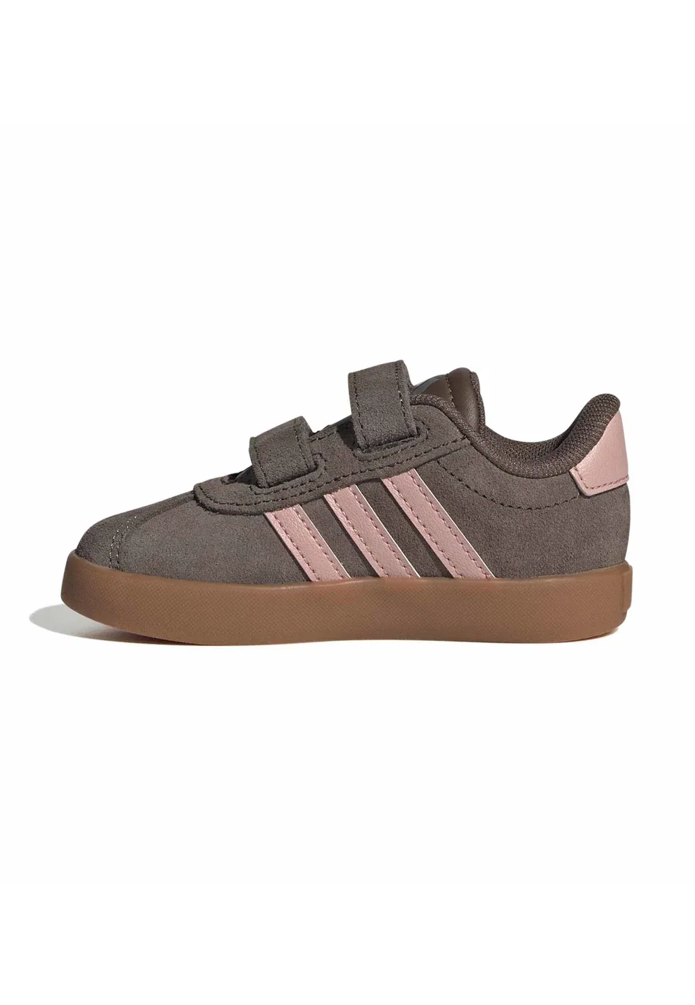 Vl court 3.0 cf i - тренировочные кроссовки Adidas Performance, Earth Strata/Semi Frozen Turbo/Amber Gum