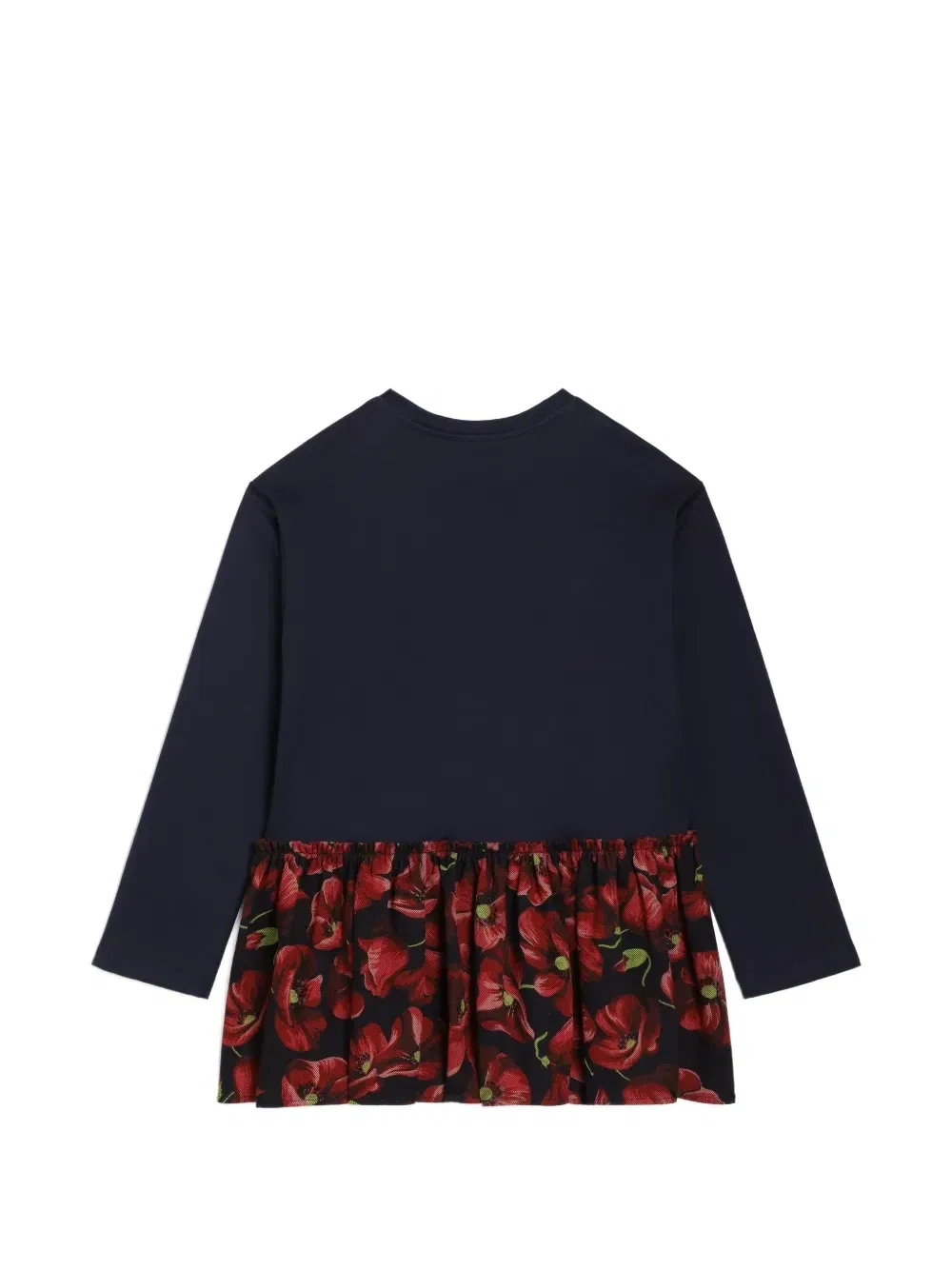 Платье с принтом Dolce & Gabbana Kids, синий — фото 2