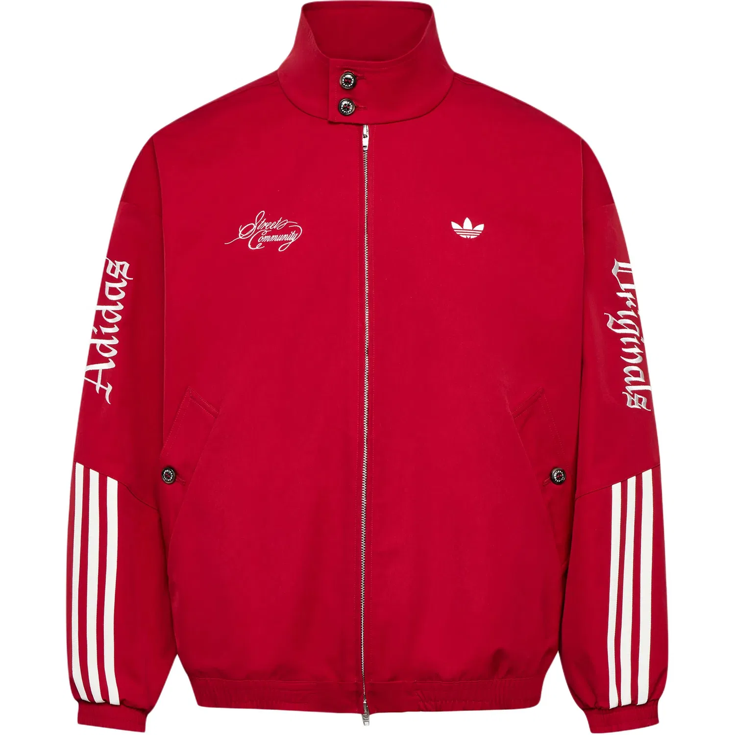 Мужская куртка с воротником-стойкой Victory Red Adidas Originals, Victory Red