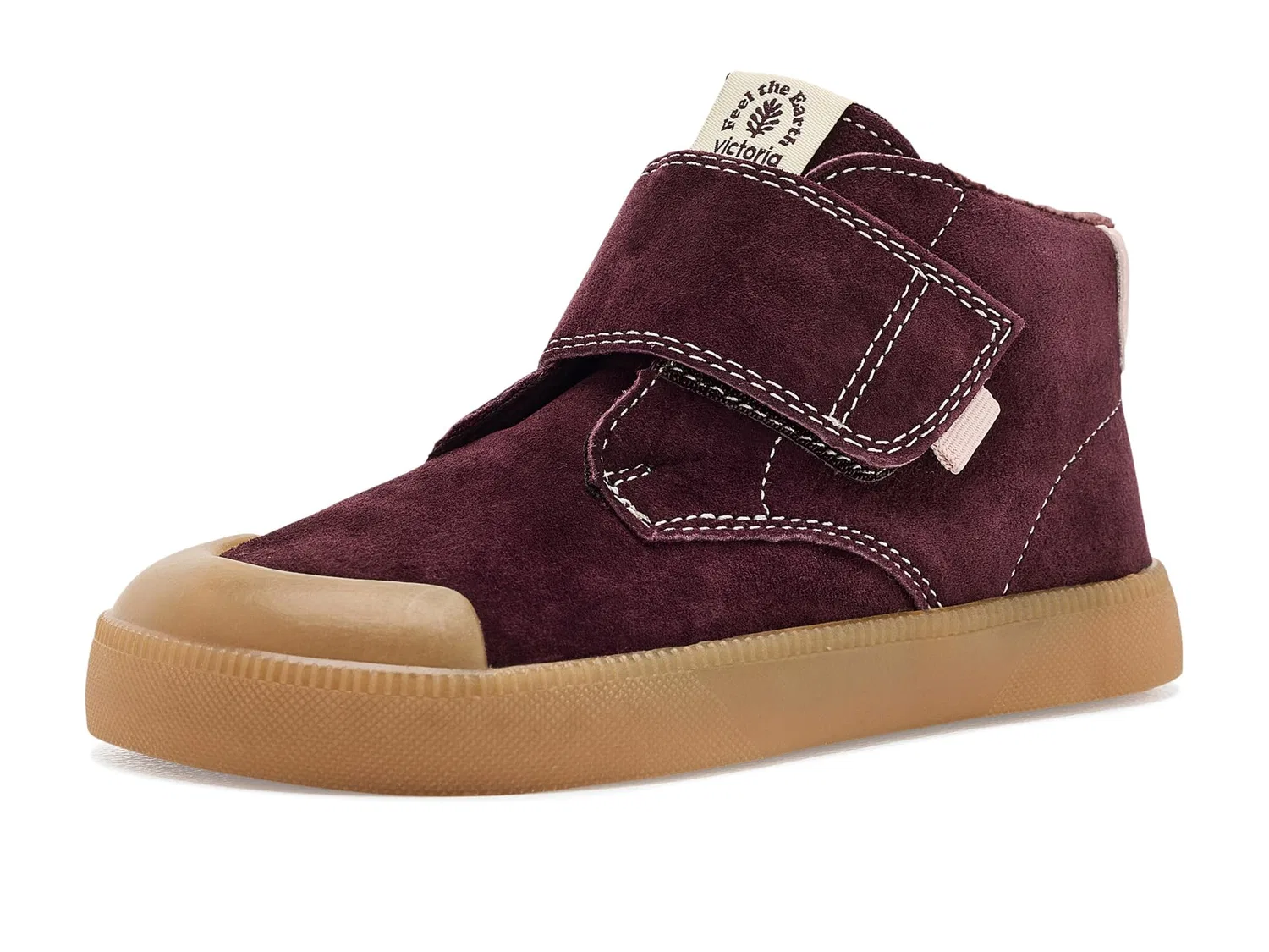 Кроссовки Oliver Barefoot Botin Serraje (для малышей, маленьких и больших детей) Victoria Kids, Burdeos