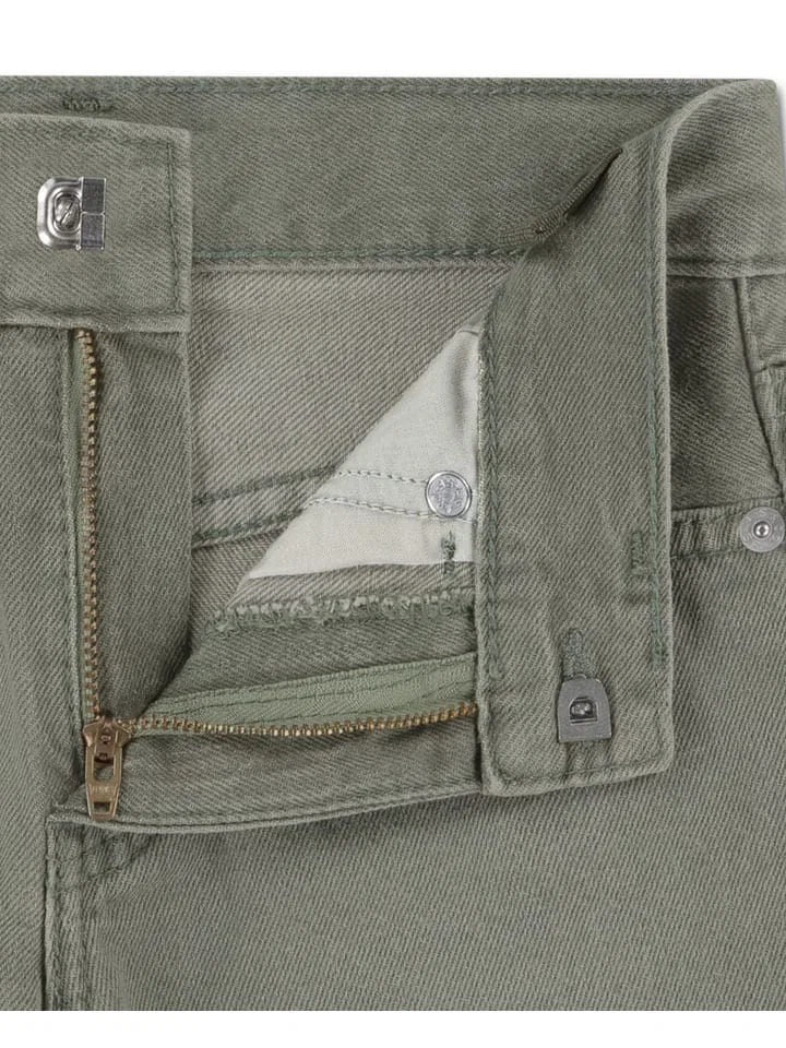 Шорты джинсовые Levi'S Kids, хаки — фото 4