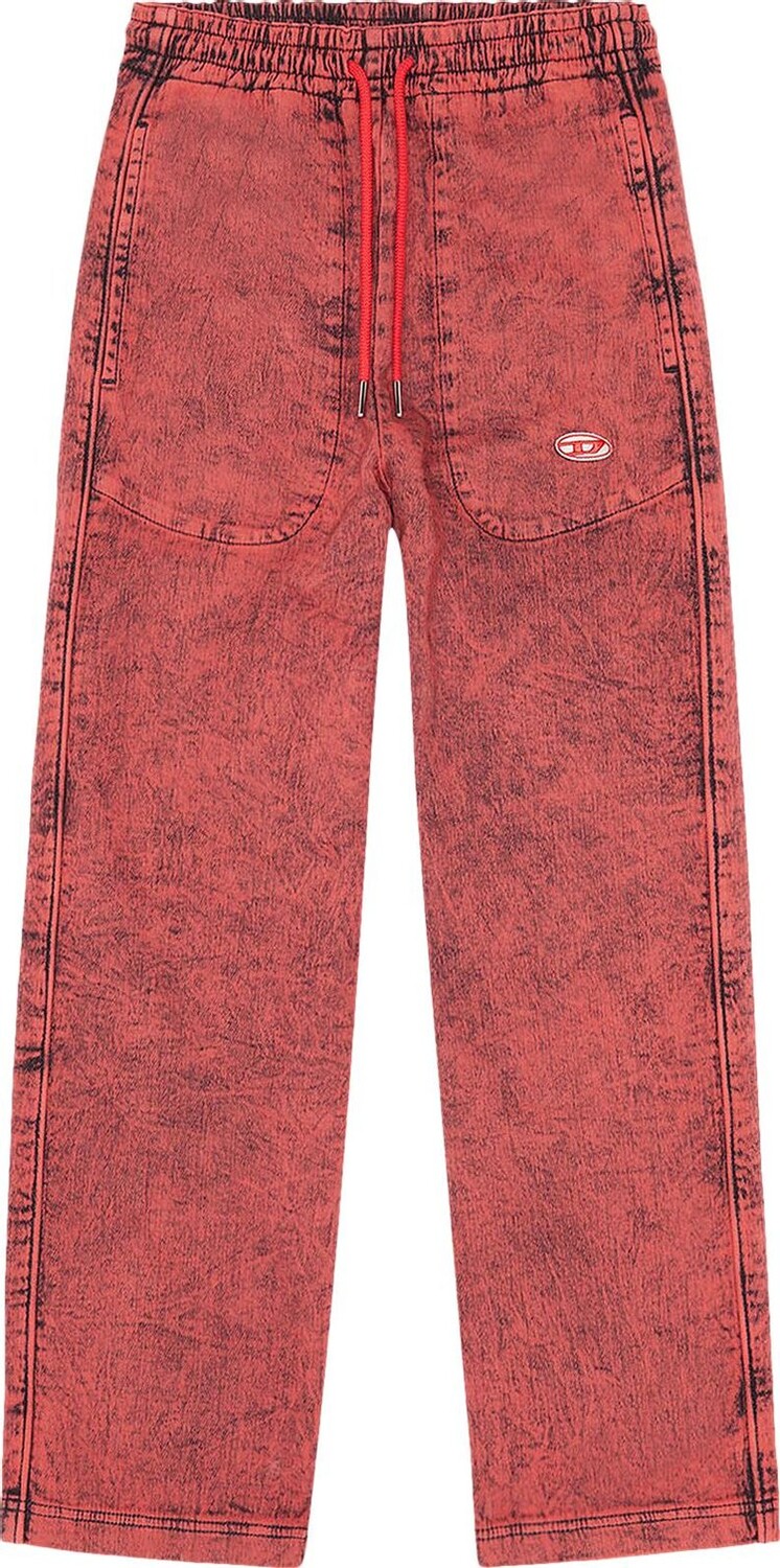 

Джинсы Diesel D-Martians NE FS Sweat Jeans 'Red', красный