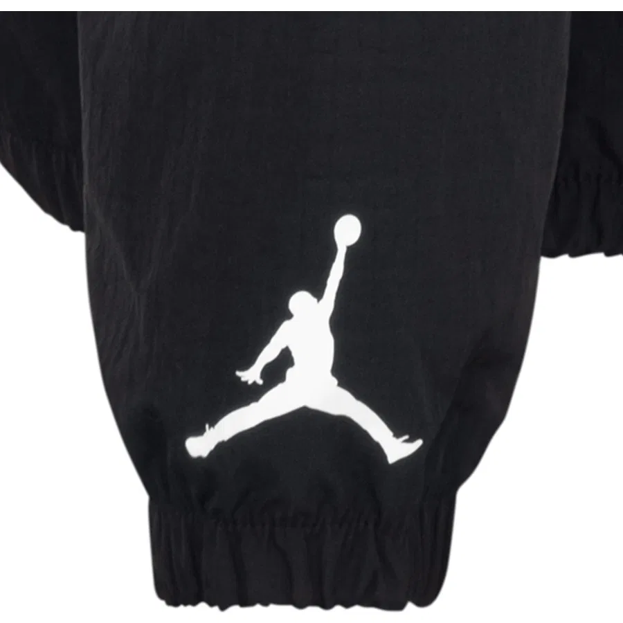 Детская ветровка Nike Jordan M J Flt Mvp Hbr Jkt, Черный — фото 4