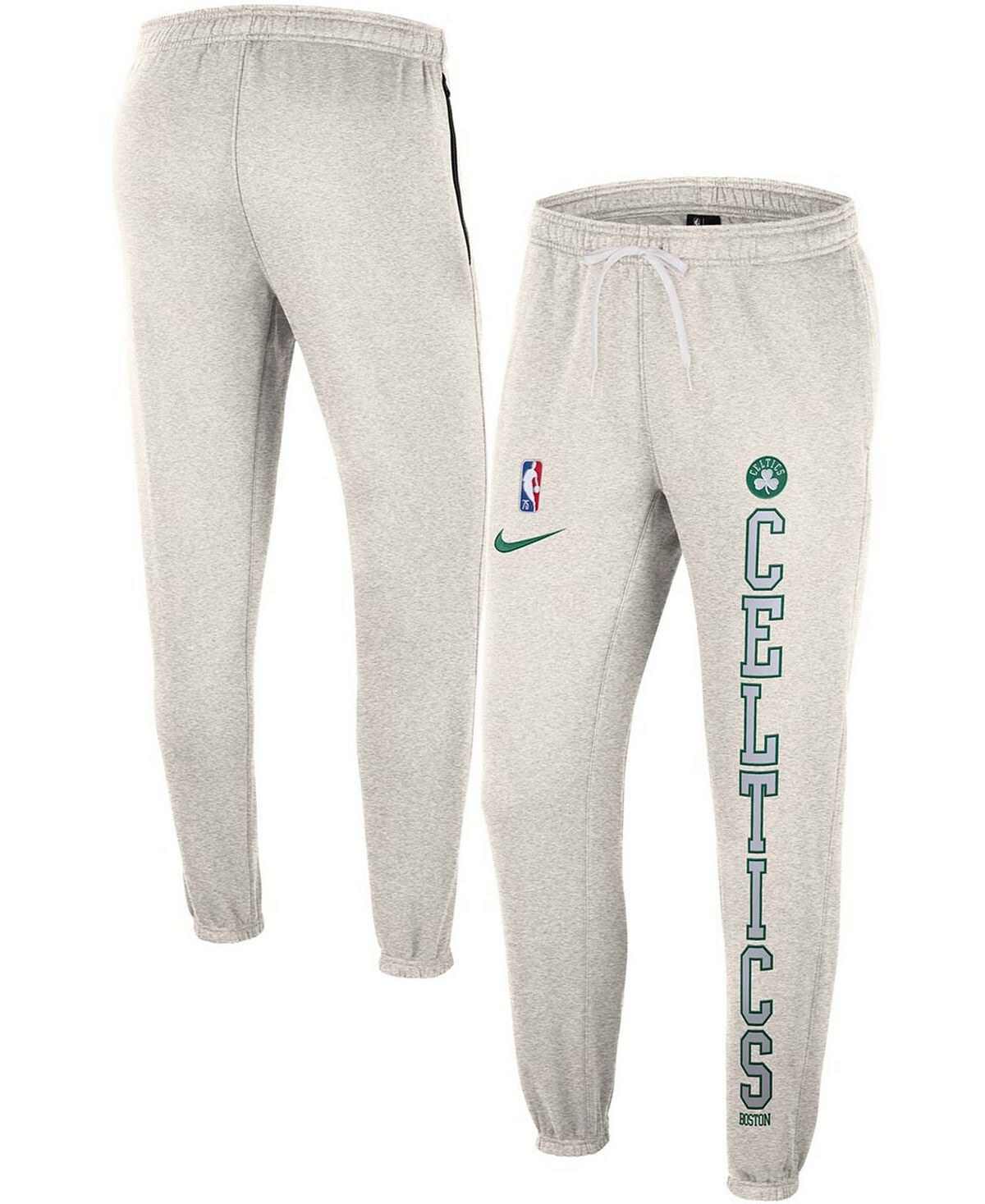 

Мужские флисовые брюки ash, kelly green boston celtics 75th anniversary courtside Nike, мульти