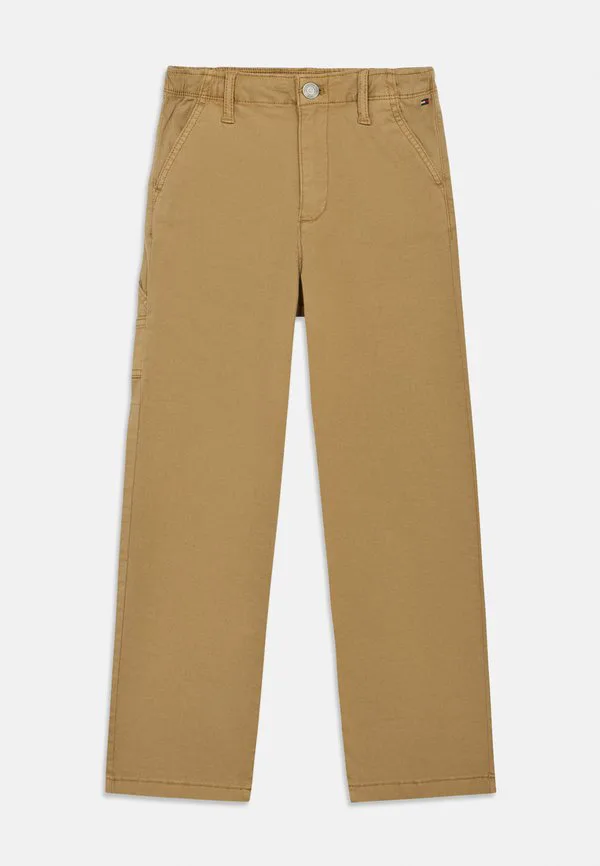 Классические рабочие брюки из саржи в елочку Tommy Hilfiger, Dark Dune