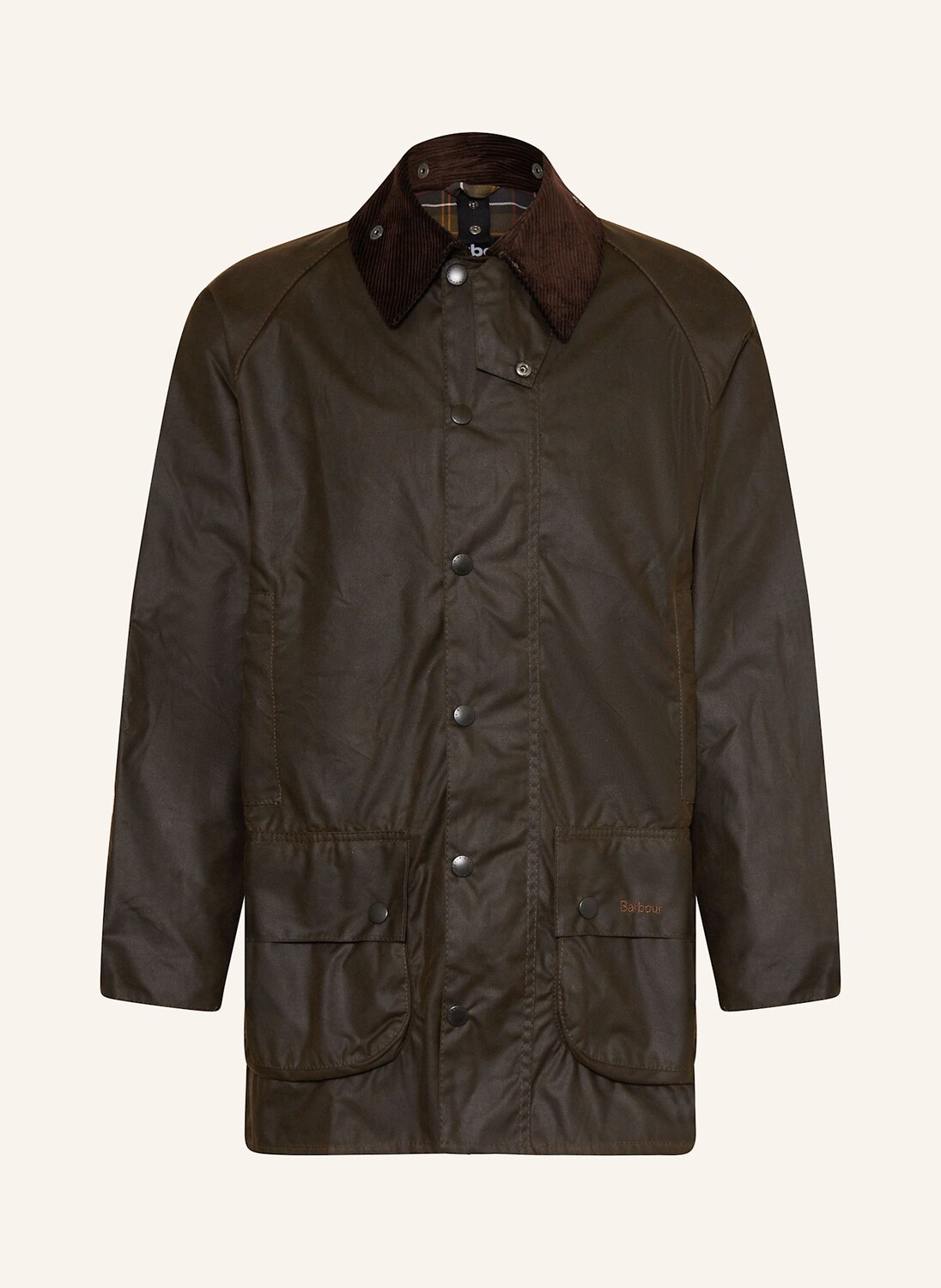 

Полевая куртка из воска Бофорта Barbour, зеленый