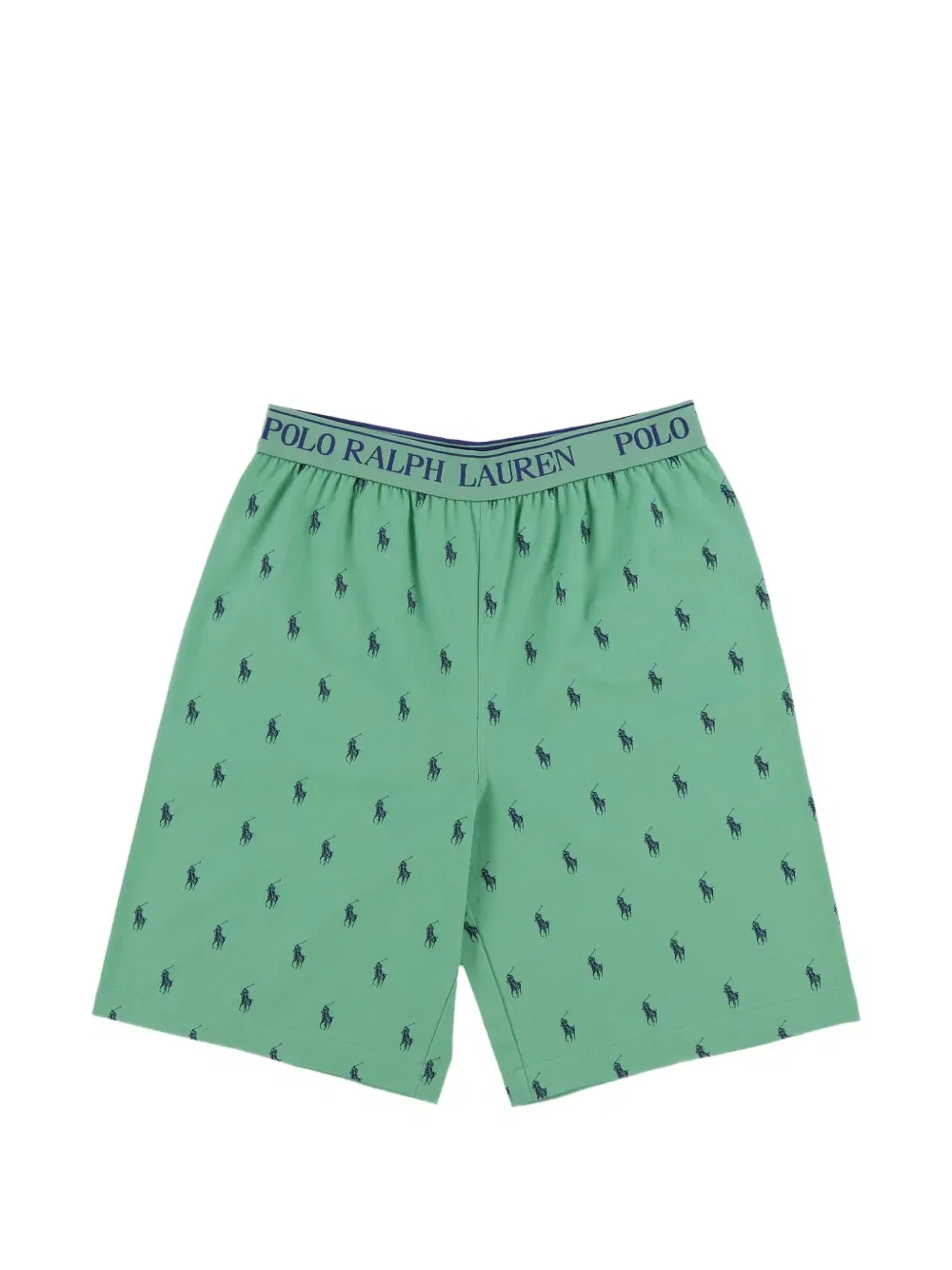 Пижамный комплект с логотипом Polo Ralph Lauren Kids, белый — фото 4