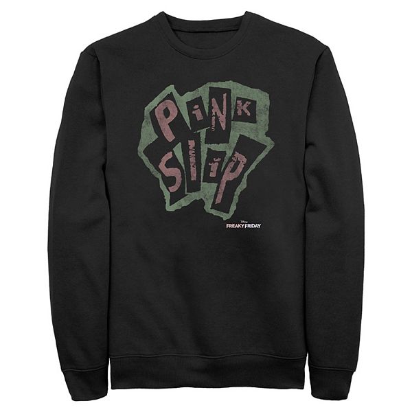 

Мужской флисовый свитшот freaky friday pink slip Disney