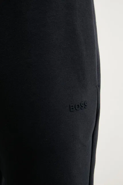 Спортивные штаны из хлопка с эластаном Hadiko BOSS Green, синий — фото 4