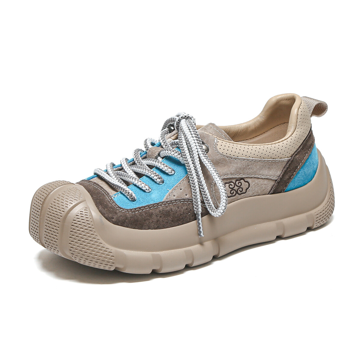 Туфли женские повседневные Women's Casual Shoes Women's Sobb, бежевый/черный — фото 2