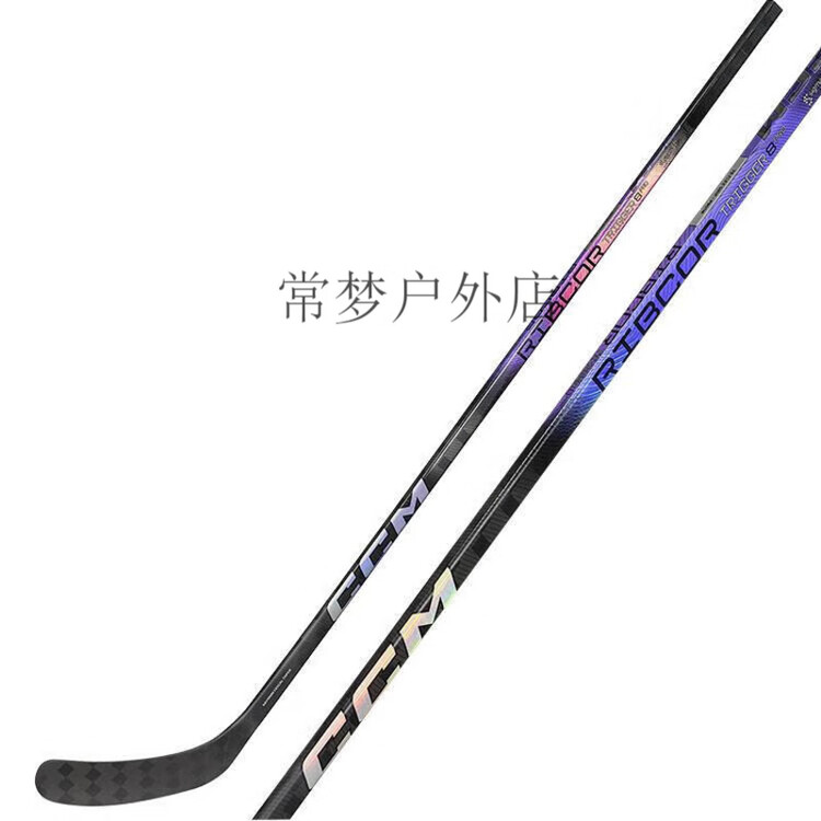 

CCM Клюшка для хоккея TRIGGER 8 PRO, тренировки и соревнования, детская, T8P, жесткость 55, левая