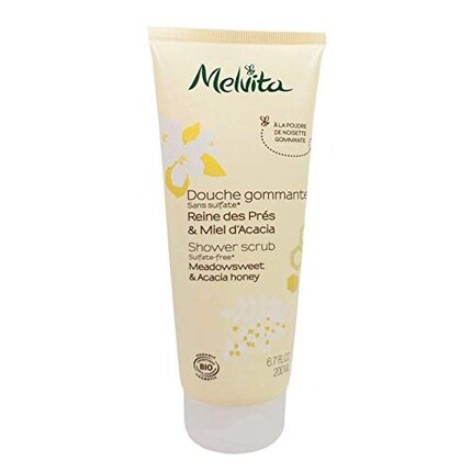 

Melvita Отшелушивающий гель для душа с таволгой и медом акации