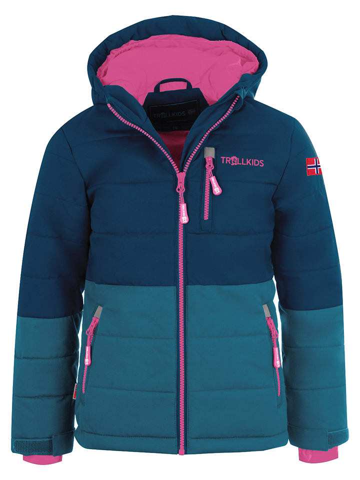 

Лыжная куртка Trollkids Ski-/ Snowboardjacke Hemsedal, темно-синий