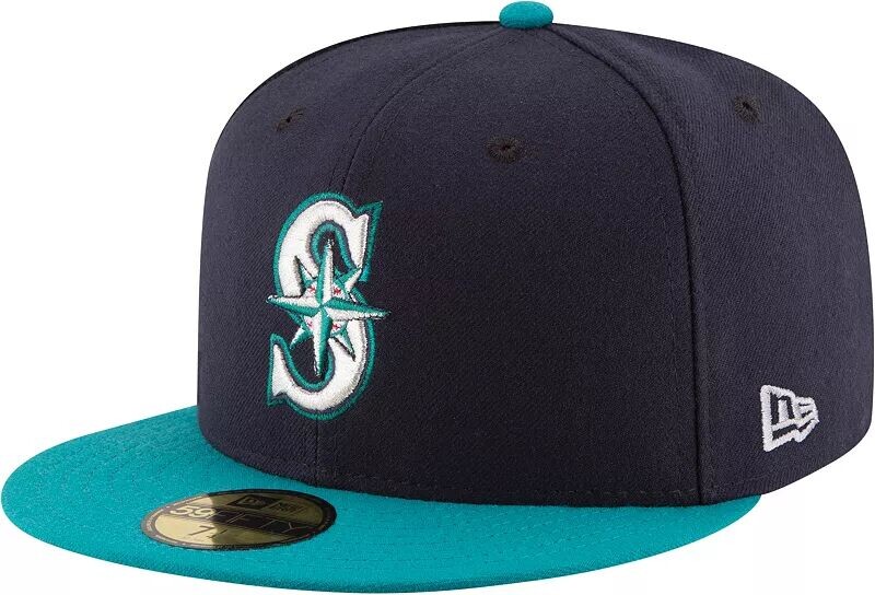 

Мужская кепка New Era Seattle Mariners 59Fifty Alternate Navy Authentic