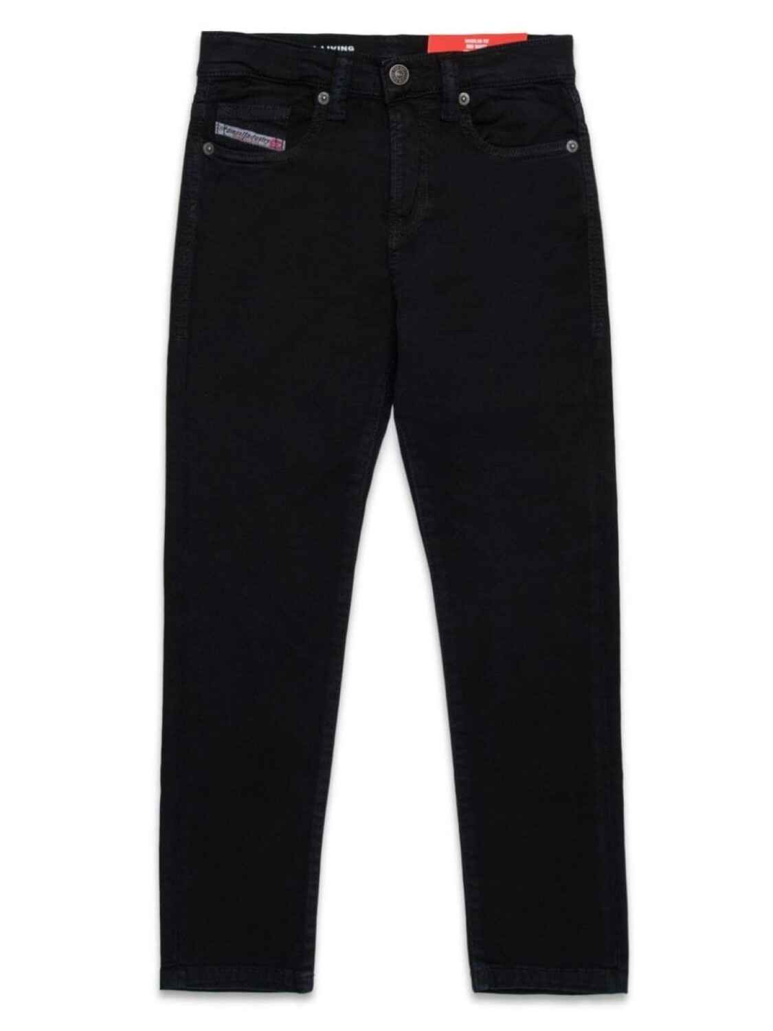 

Diesel Kids зауженные джинсы D-Viker, черный