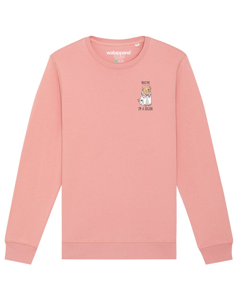 

Свитер Watapparel Sweatshirt Dogtor, розовый