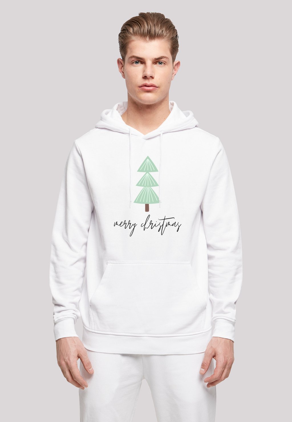 

Толстовка MERRY CHRISTMAS WEIHNACHTEN - Hoodie F4NT4STIC, белый