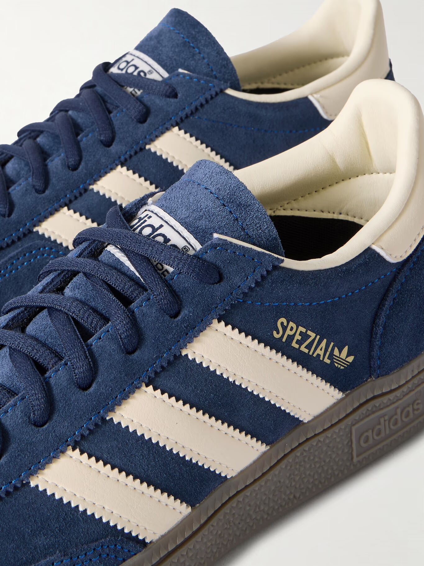 

Кроссовки Handball Spezial из замши и кожи ADIDAS ORIGINALS, синий
