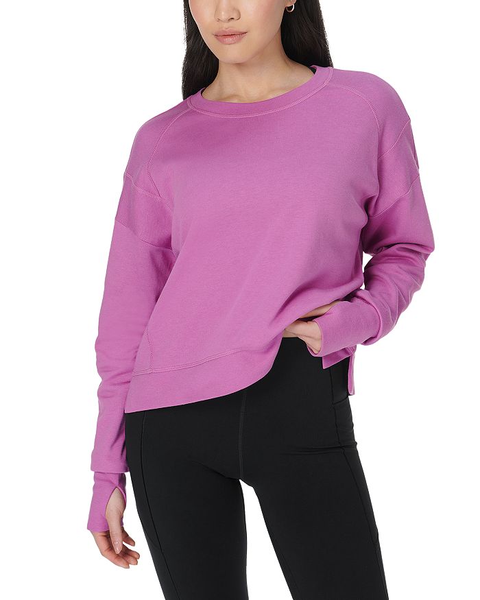 

Укороченная толстовка After Class Sweaty Betty, розовый