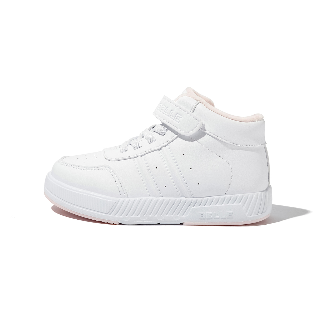 

Детские скейтерские кроссовки Kids BELLE, белый/розовый