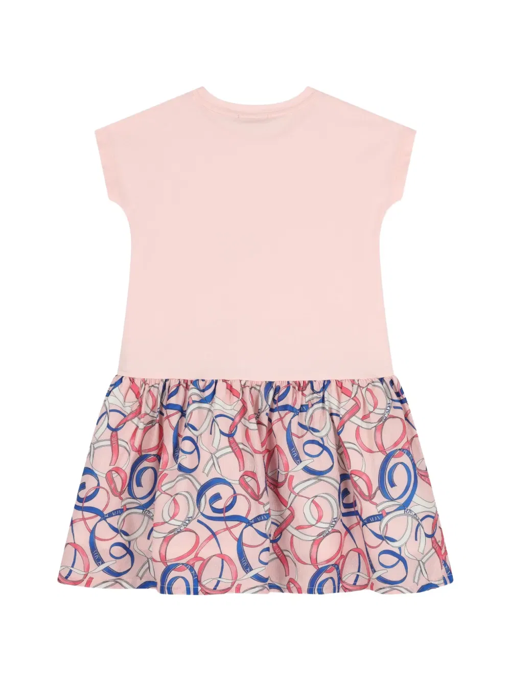 Платье с графическим узором Escada Kids, розовый — фото 2