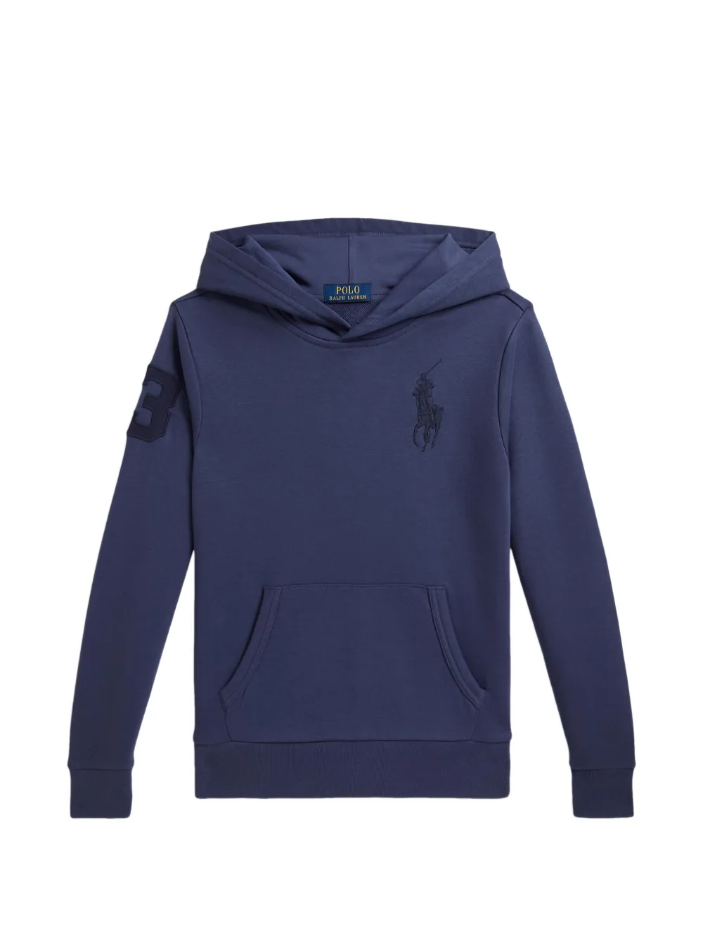 

Худи с нашивкой Big Pony Polo Ralph Lauren Kids, синий
