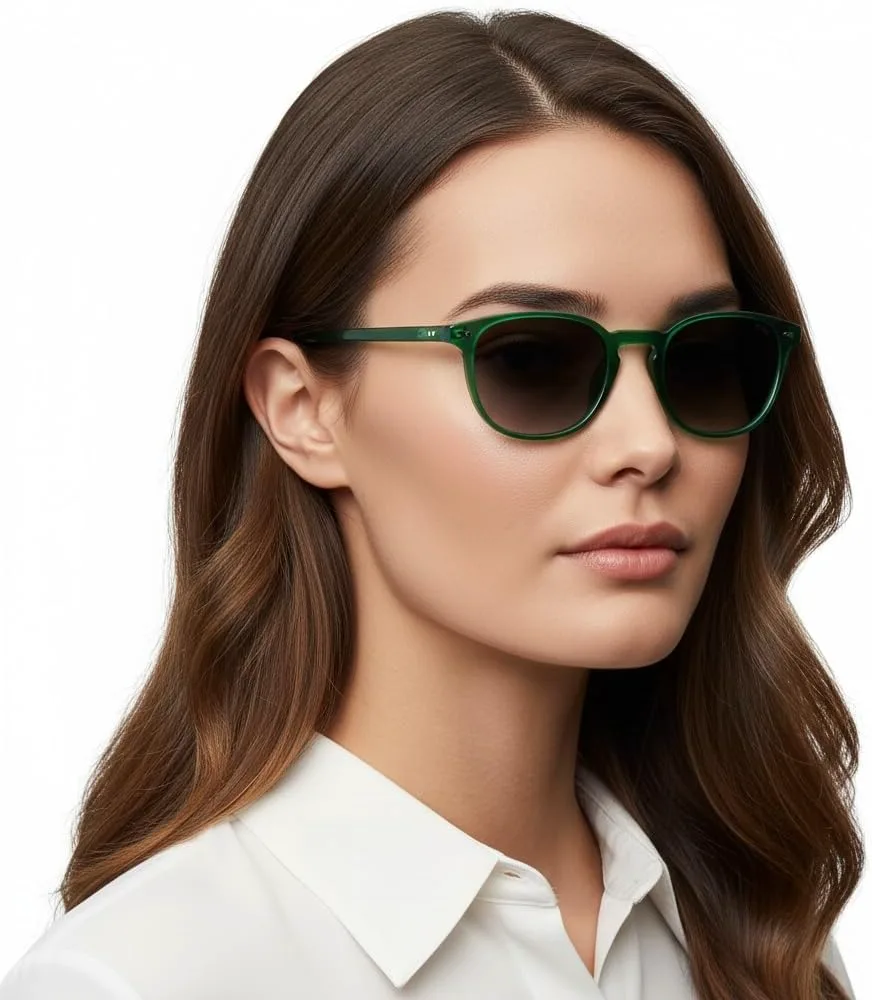 

Солнцезащитные очки SOJOS SJ2637, маленькие, закругленные, квадратные, поляризованные, для женщин и мужчин, в винтажном стиле, с линзами UV400, Green/Gradient Grey