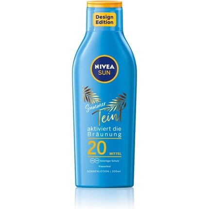 

Солнцезащитный лосьон Sun Summer Complexion Spf 20, 200 мл, Nivea