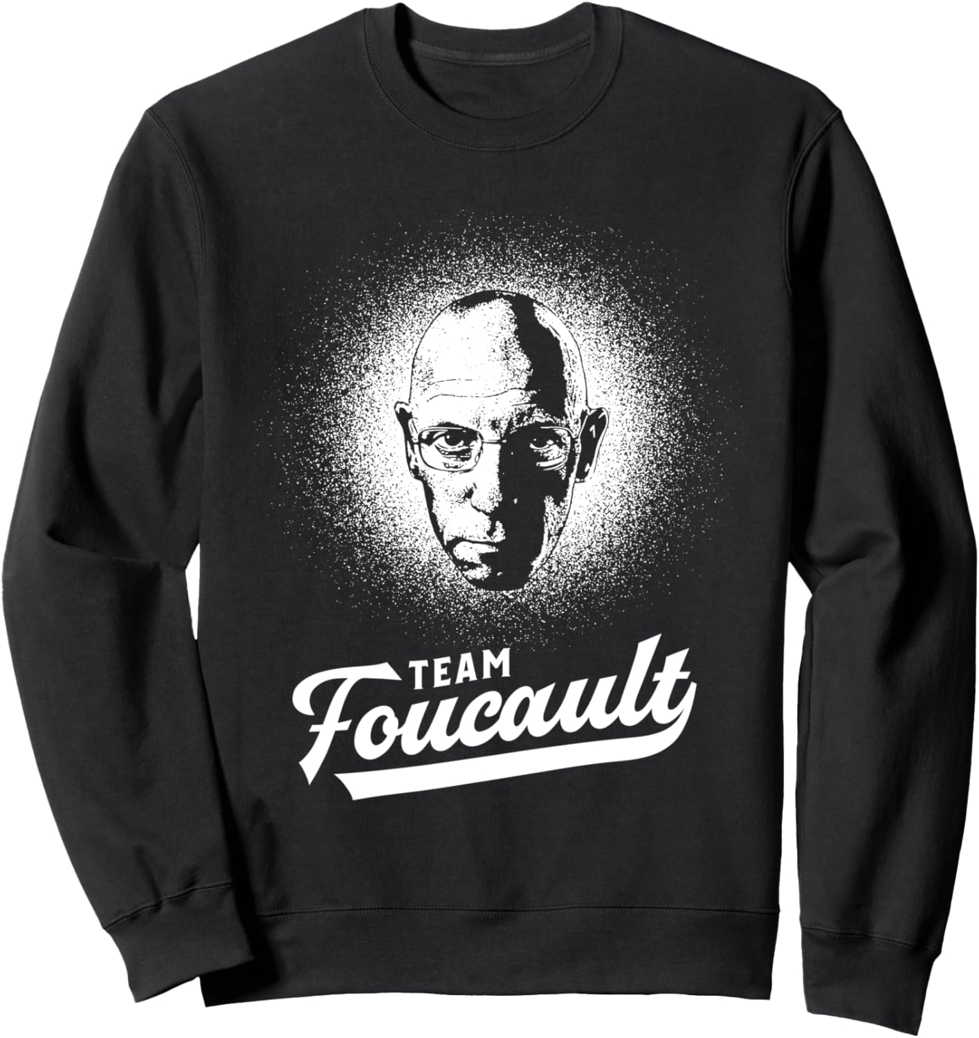 

Футболка Team Hooko Retro Portrait of Philosophy A Retro Gift For Team Foucault Philosophers, черный