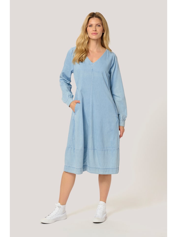 

Платье CUlivie, свободного кроя, светло-голубого цвета CULTURE